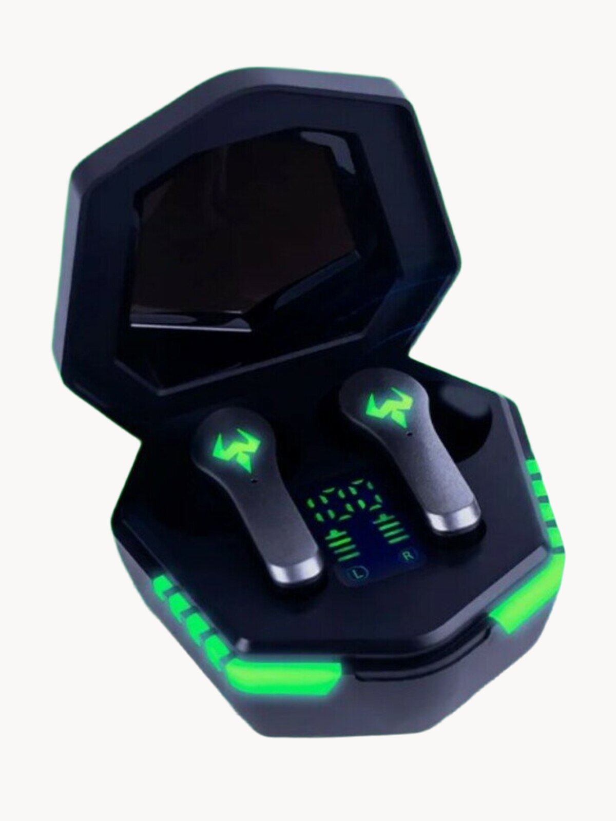 Беспроводные наушники TWS с шумоподавлением, сенсорным управлением и зарядным кейсом