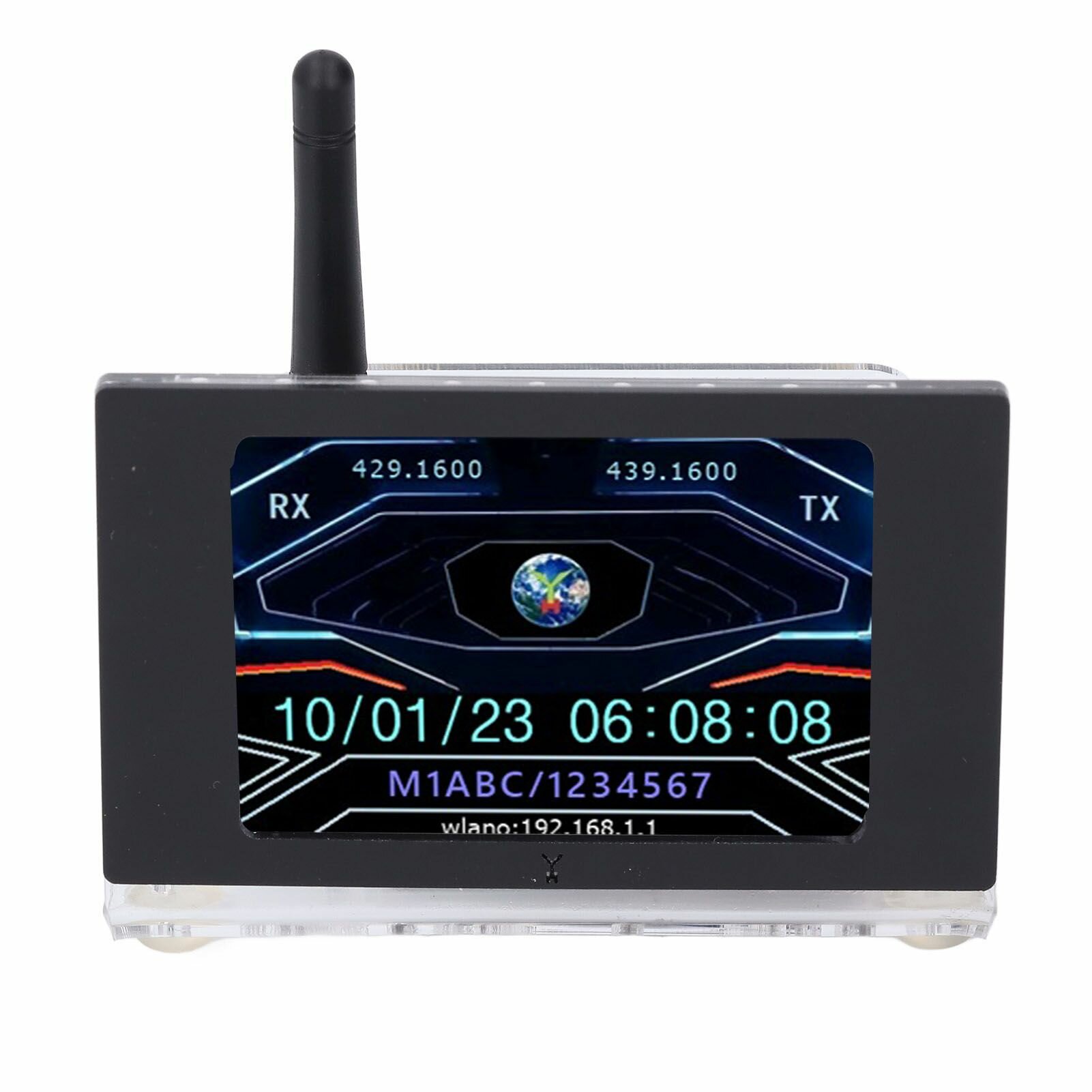 Готовый цифровой модем MMDVM с экраном 3.5", поддержка DMR, Wi-Fi, Ethernet