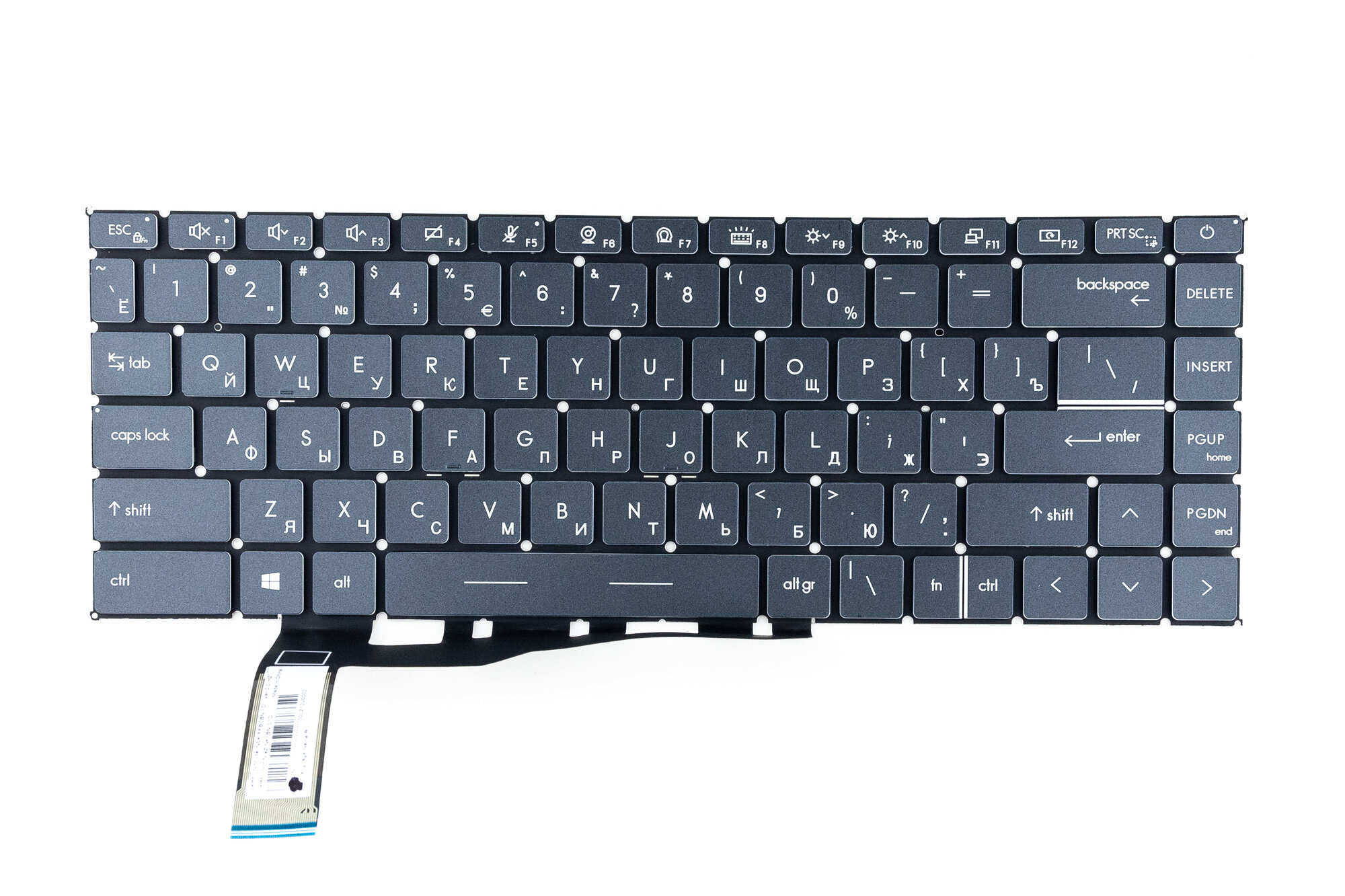 Клавиатура для MSI WS66 p/n: NSK-FFBCBN, 9Z. NK1BN. C1D
