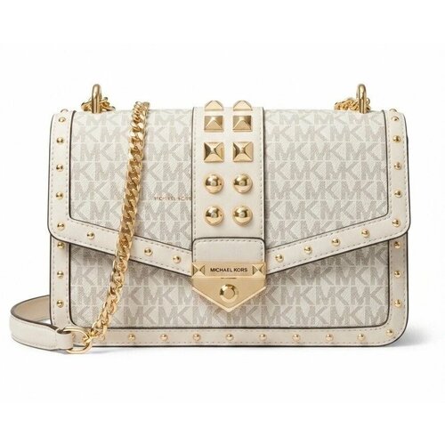 фото Сумка клатч michael kors soho, фактура гладкая, матовая, желтый