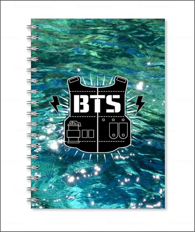 Тетрадь BTS, БТС №72, А4