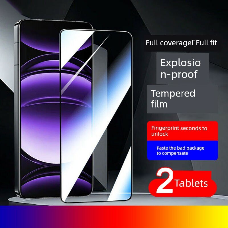 Samsung Galaxy S25 Plus Полный экран закаленное стекло защитная пленка, матовая черная кромка, пылезащитная, 2 шт.