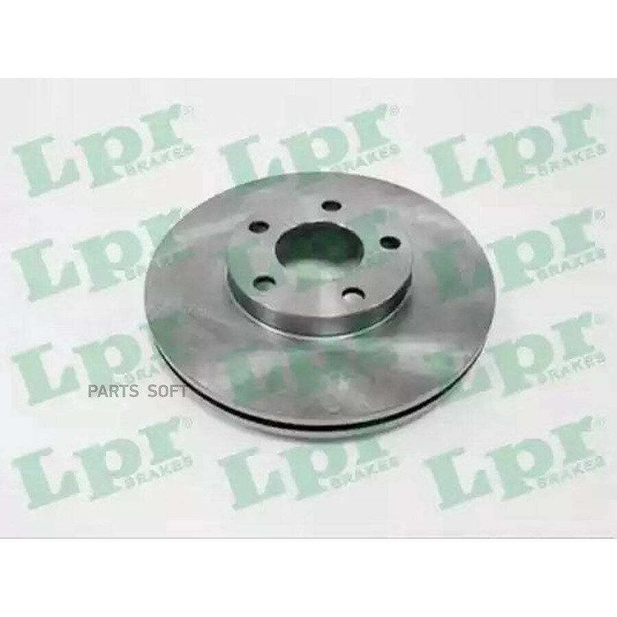 LPR V2401V Диск тормозной VW PASSAT 1.6-2.8 10.96-04.98/1.8T 20V 00-05 передний D 282мм
