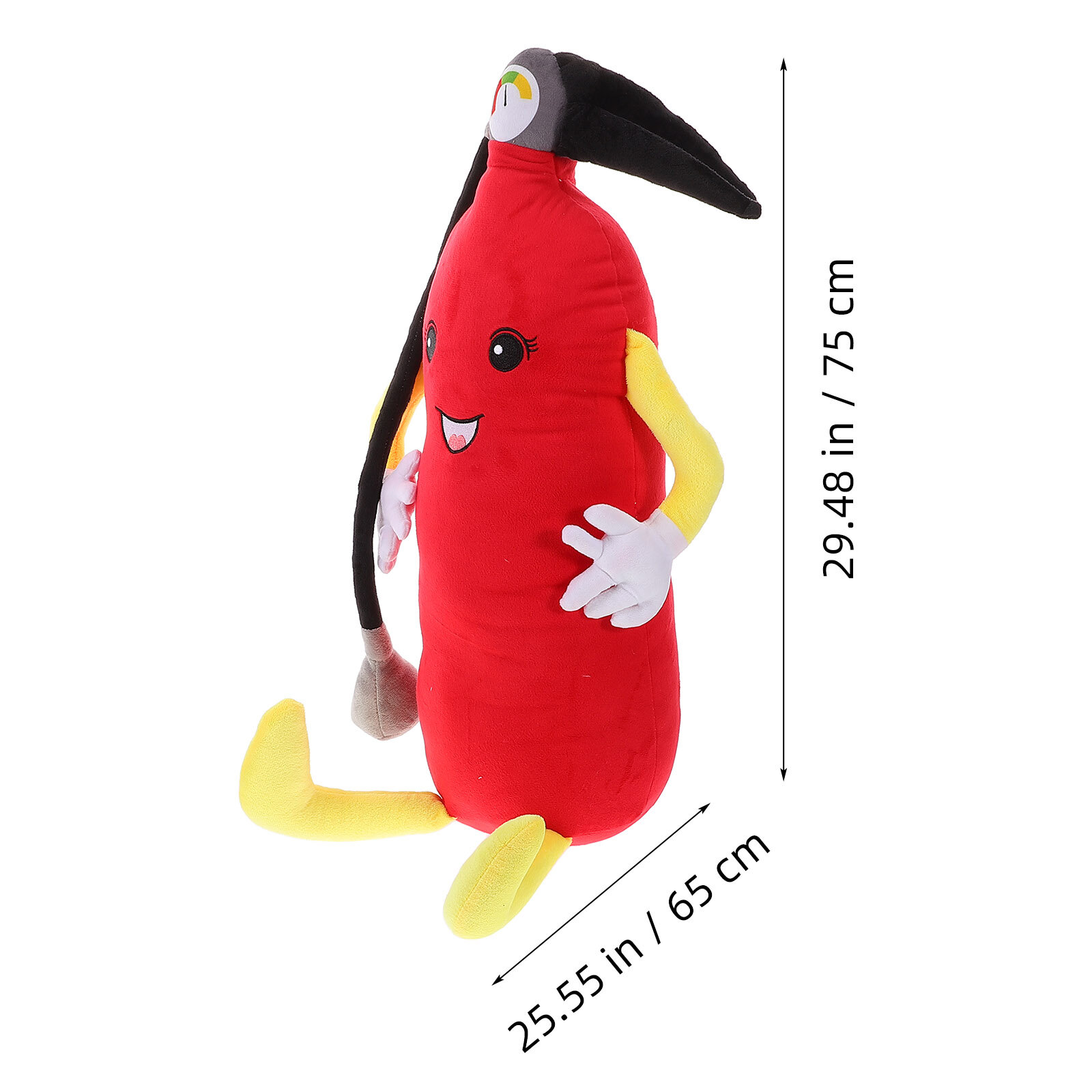 Мягкая Игрушка Подушка В Forme Огнетушителя 75.00X65.00X25.00Cm