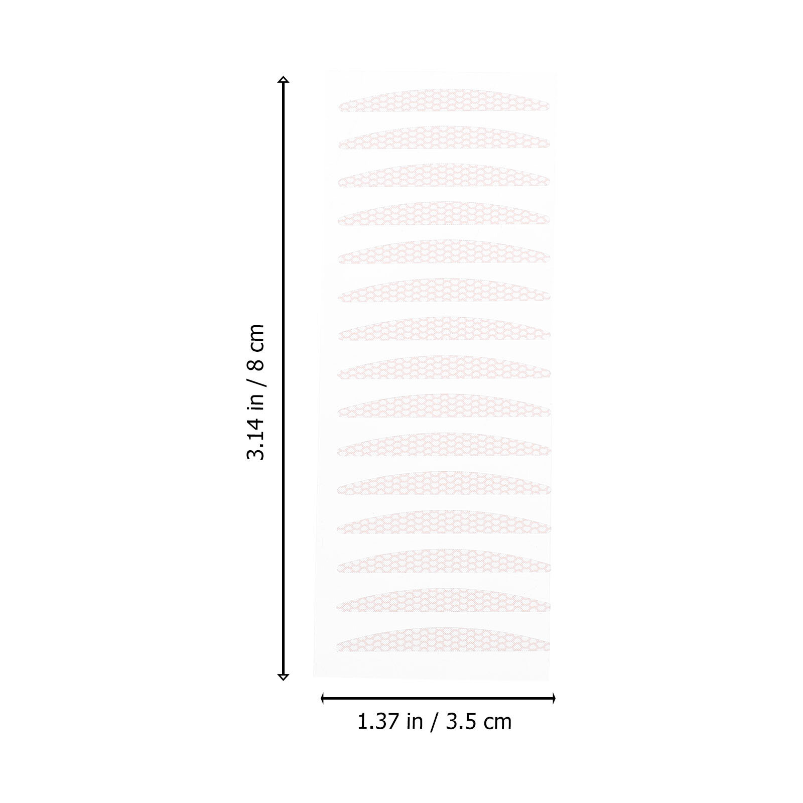 25 Листов Наклейки Для Век С Двойным Веком Натуральные Наклейки Для Век 8X3 5X0 01Cm