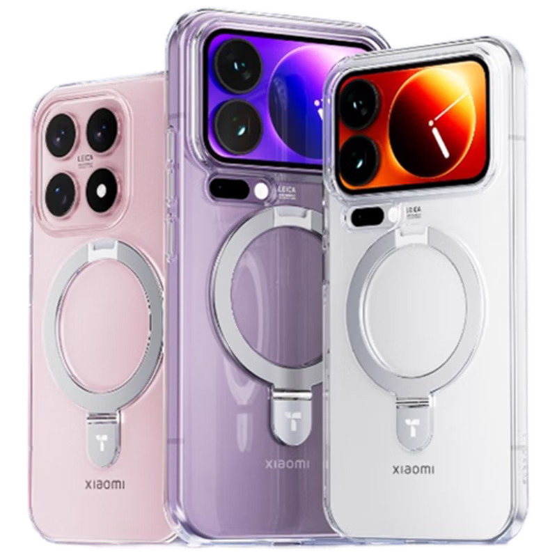 Torras магнитный стойка поворотный чехол для Xiaomi 17 Pro Max ультратонкий антижелтый ударопрочный чехол Цвет：Xiaomi