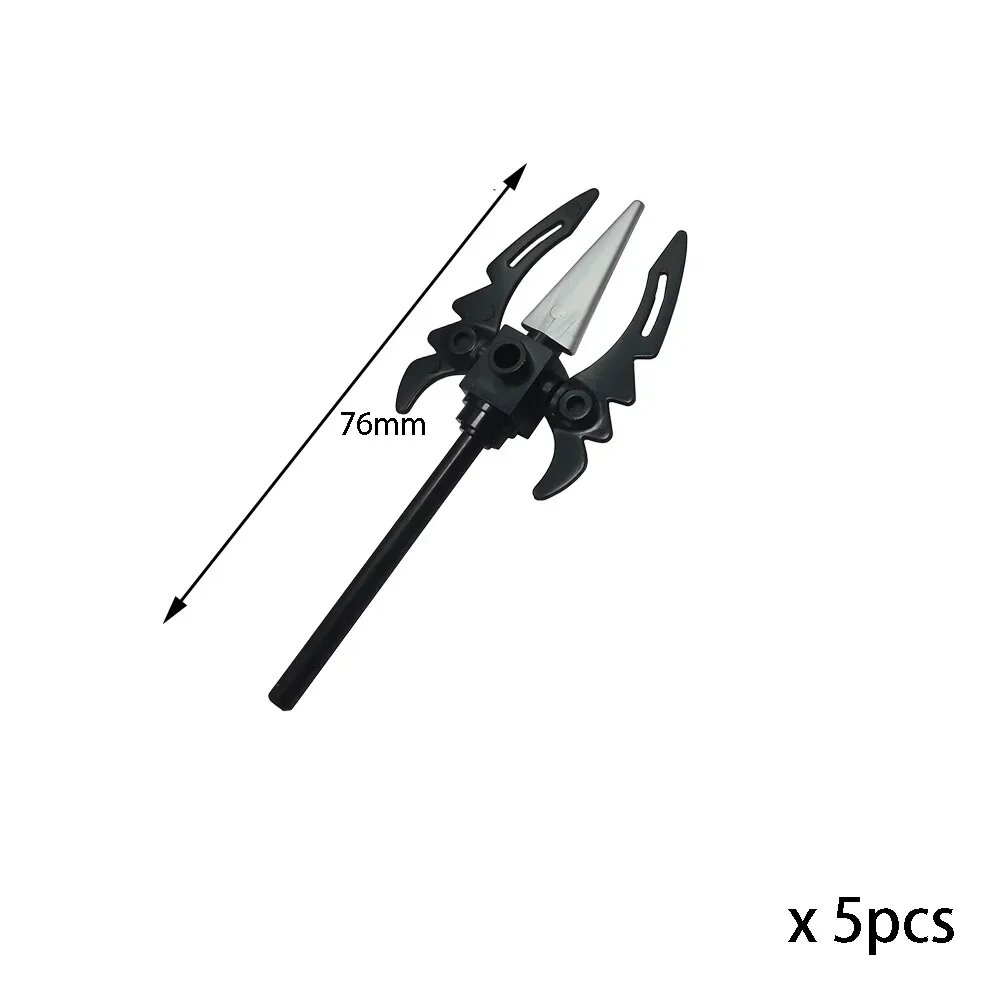 Ninjago Djinn Blade, черный, HYPJ10224, 5 шт