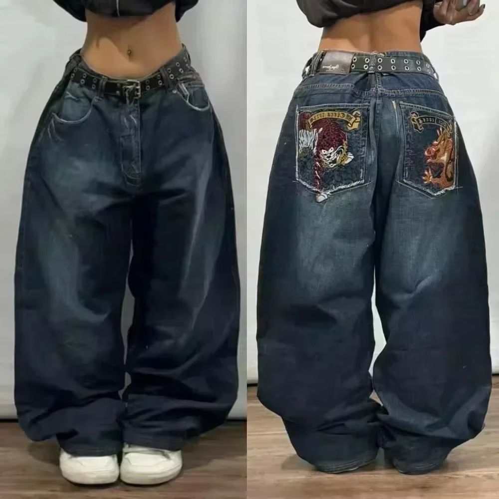 Джинсы широкие ROMIKY, размер XL