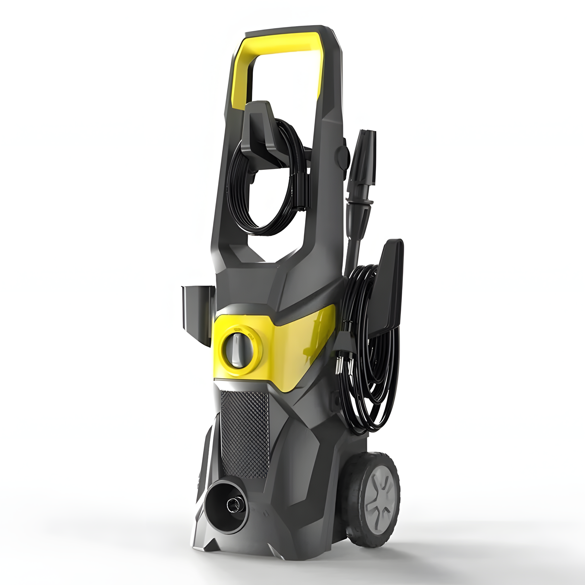Мойка Huter W-4-2500 PRO, мощность 2500Вт, с барабаном, шланг 8 м