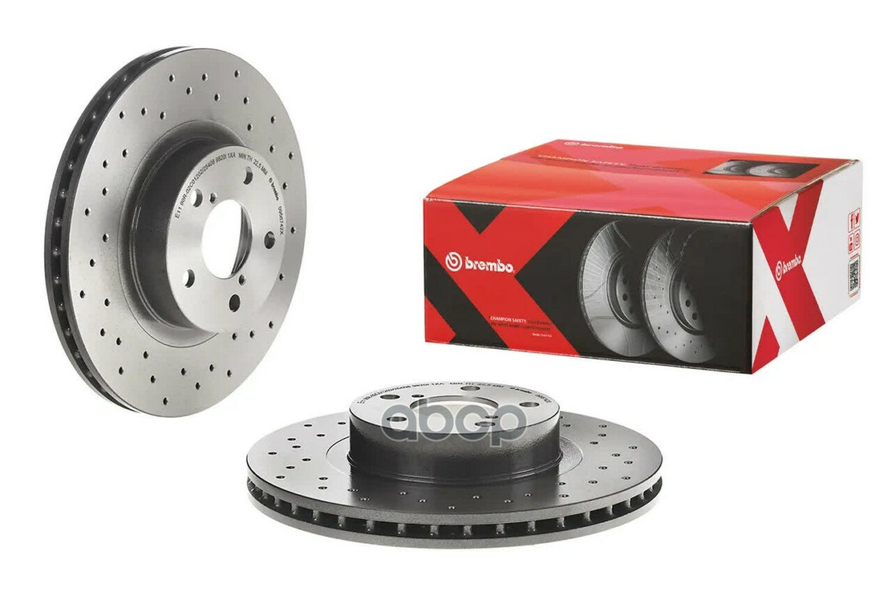Тормозной диск Brembo арт. 0956742X