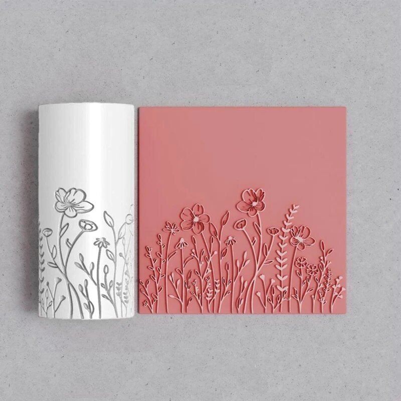 Текстурный валик Wild Flowers and Grass, Цвет: GZ023