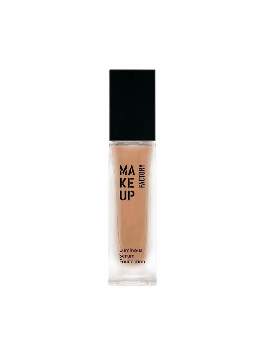 Make Up Factory Сыворотка-основа с эффектом сияния Luminous Serum Foundation, 30 Крем карамель, 30 мл