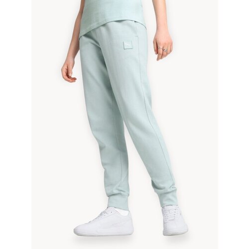 фото Брюки спортивные puma ess elevated tr cl, размер xl, бирюзовый