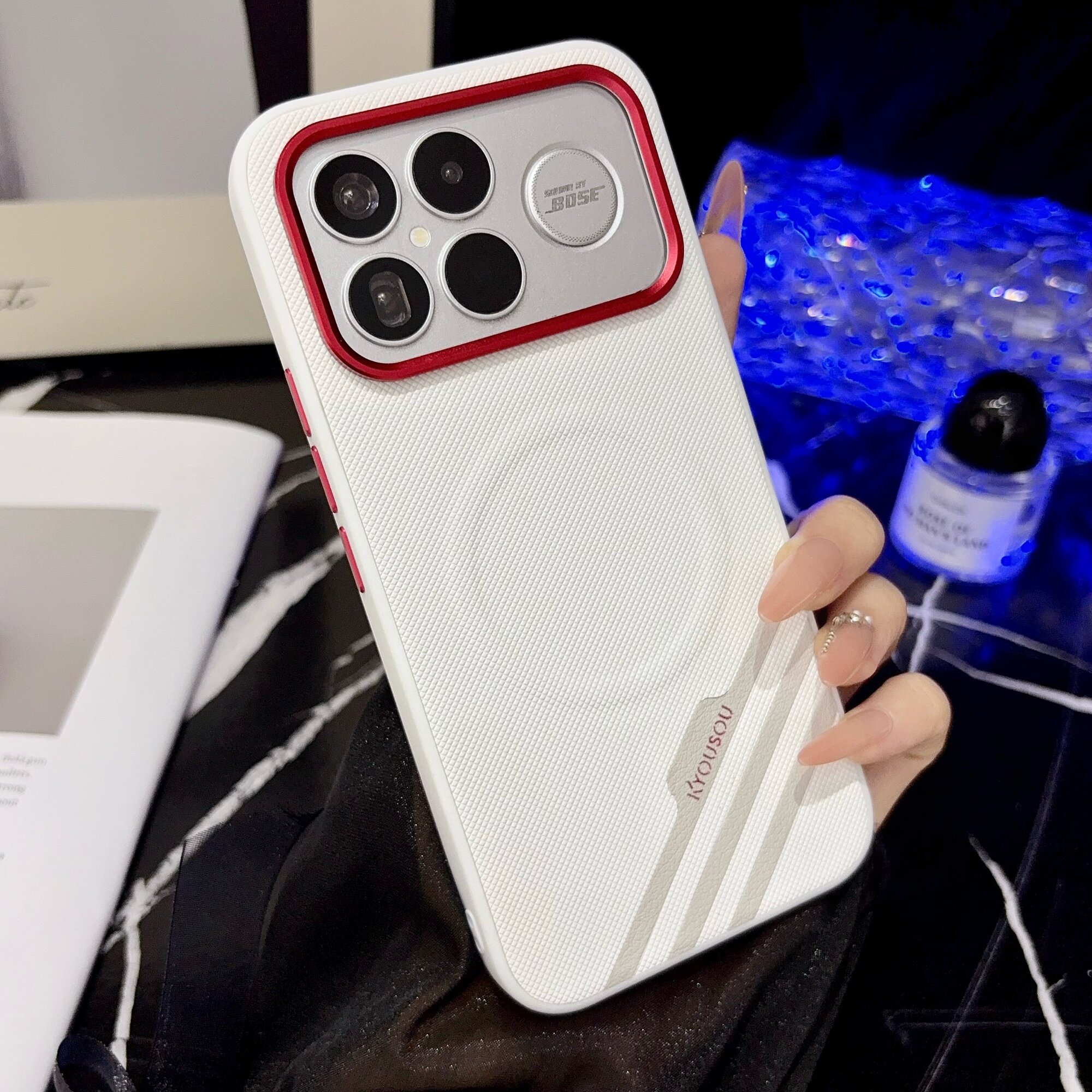 Чехол Для Poco F9 Pro/Сяоми Поко F9 Про, soft touch, чехол-кардиомонитор, искусственная кожа, поликарбонат (PC), защита камеры, ударопрочный, усиленные углы, Xiaomi, Poco F9 Pro, white,