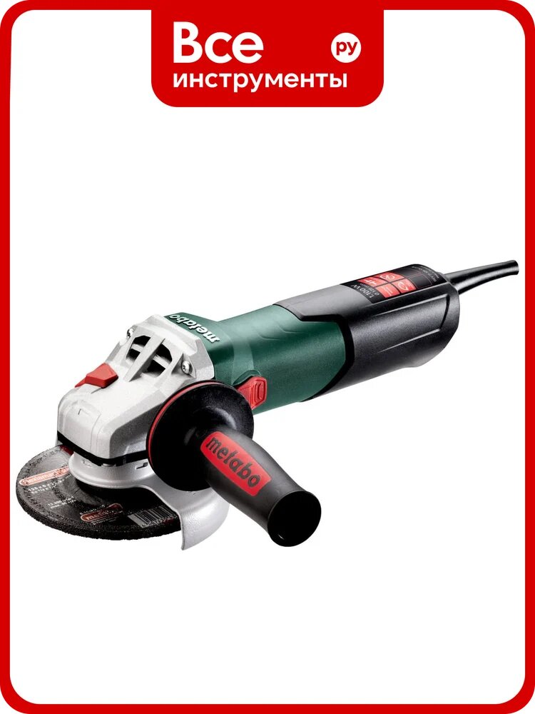 Угловая шлифмашина Metabo WEV 11-125 Quick 603625000