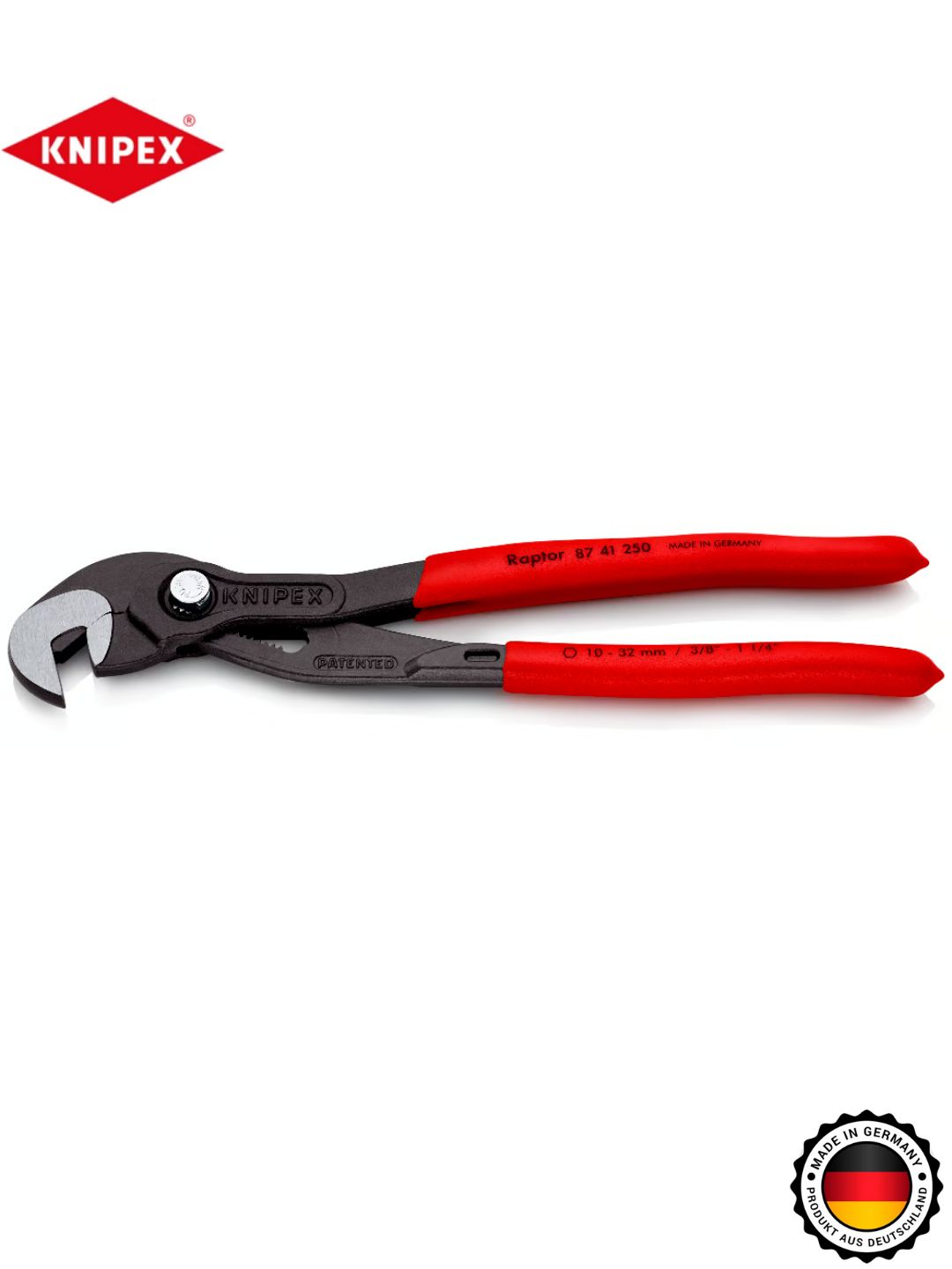 Клещи переставные-гаечный ключ Knipex 250 мм 87 41 250 (8741250)