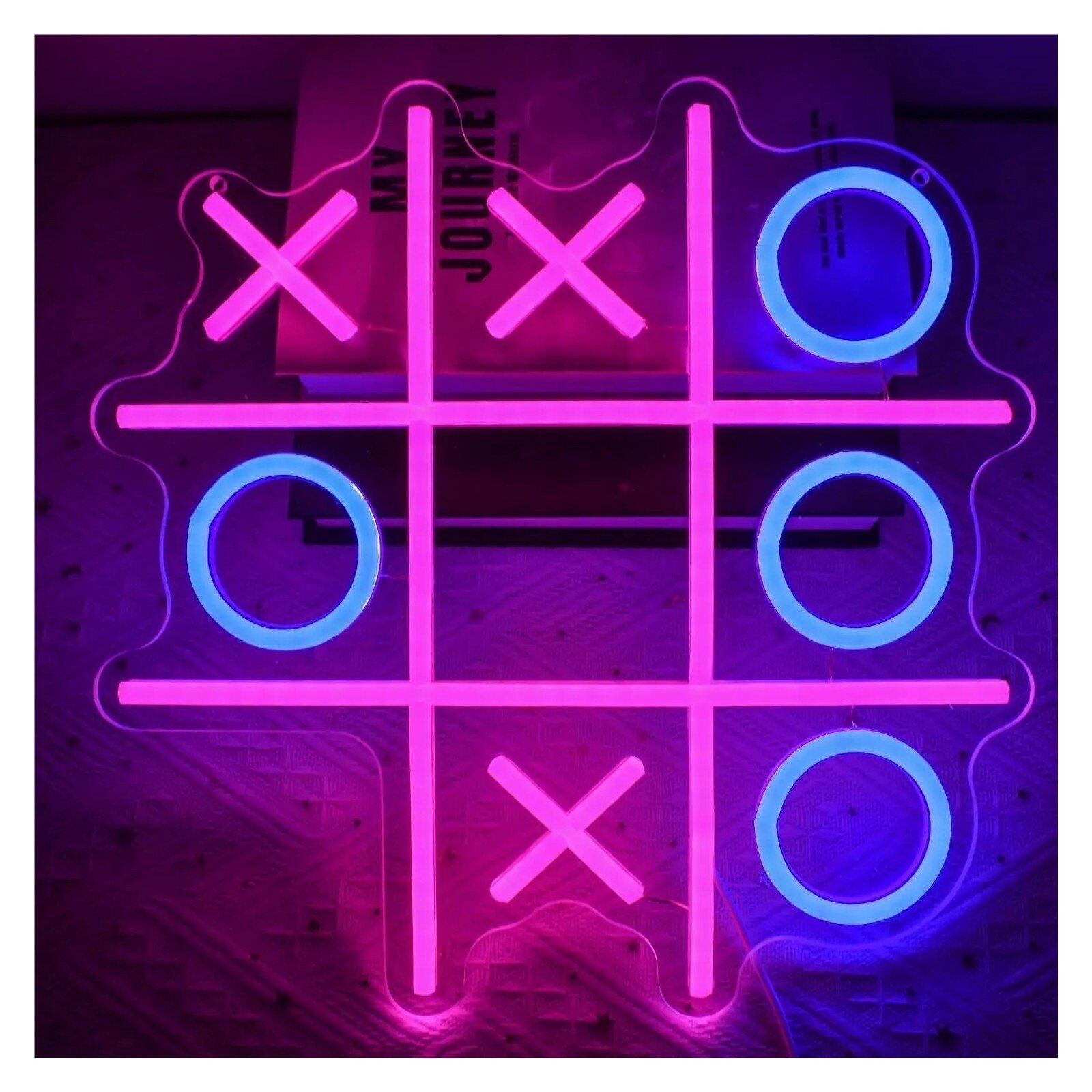 Светодиодная Неоновая Вывеска Tic Tac Toe