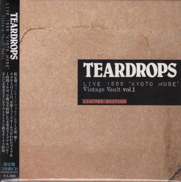 Музыка CD TEARDROPS - Live 1989 'Kyoto Muse' Vintage Vault Vol.1