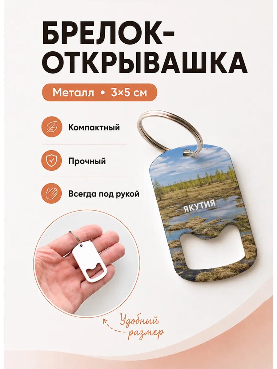 Брелок открывашка "Северная Весенняя Вода"