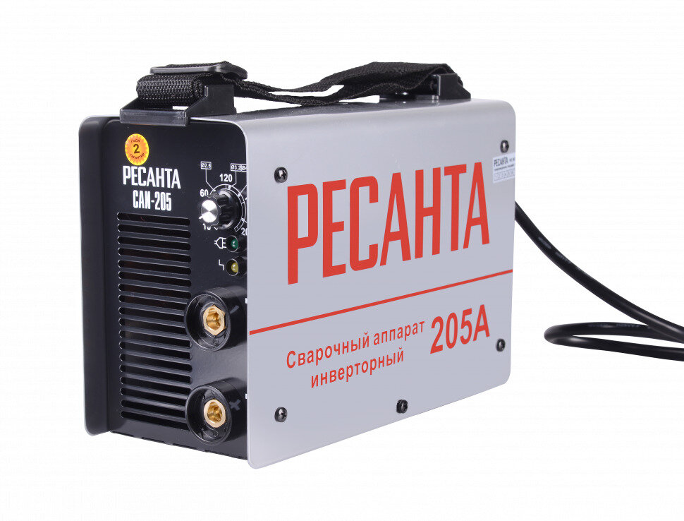 Сварочный аппарат инверторный САИ 205 Ресанта ( рабочий ток 10-205 А)