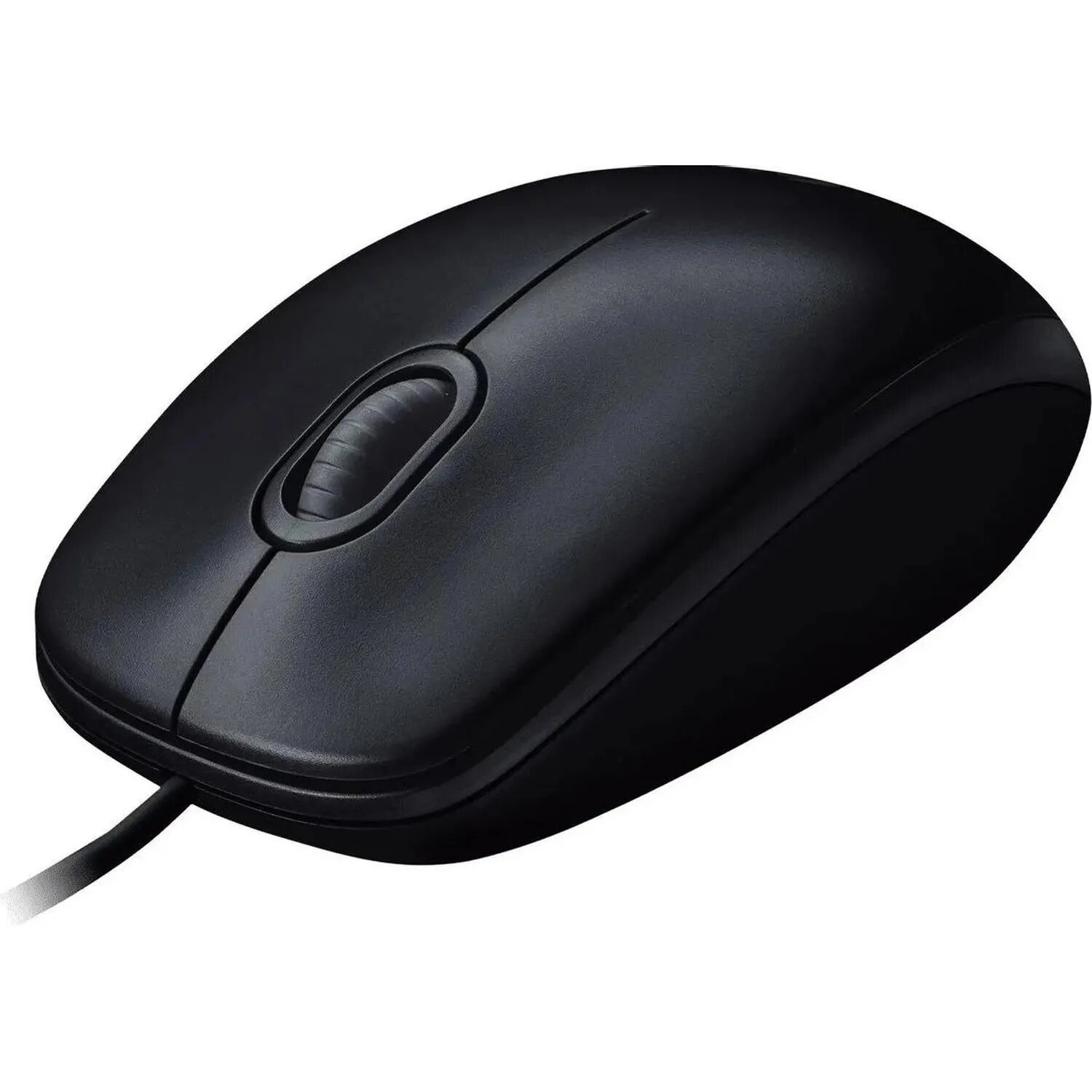 Мышь компьютерная Logitech M100, Black, USB, 1000dpi, проводная, оптическая