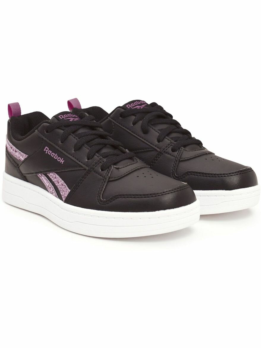 Кеды Reebok Royal Prime 2.0 K, размер 4,5 US, черный/фиолетовый/белый — фото 1