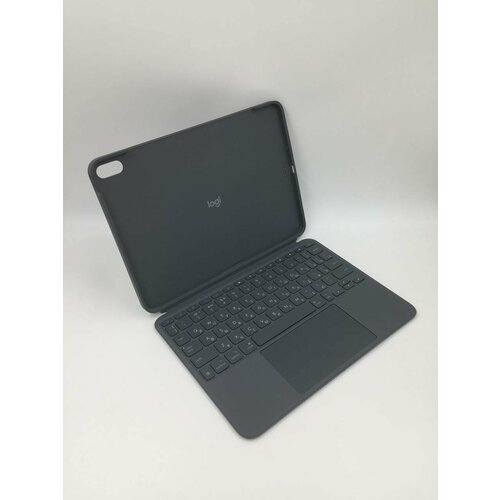 Клавиатура Logitech Combo Touch для iPad Air 45 Air M2 Русский шрифт 43000₽