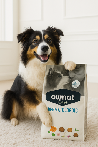 Изображение товара Сухой корм Ownat Care Dermatologic, для собак склонных к дерматологической чувствительности , с лососем, 3 кг