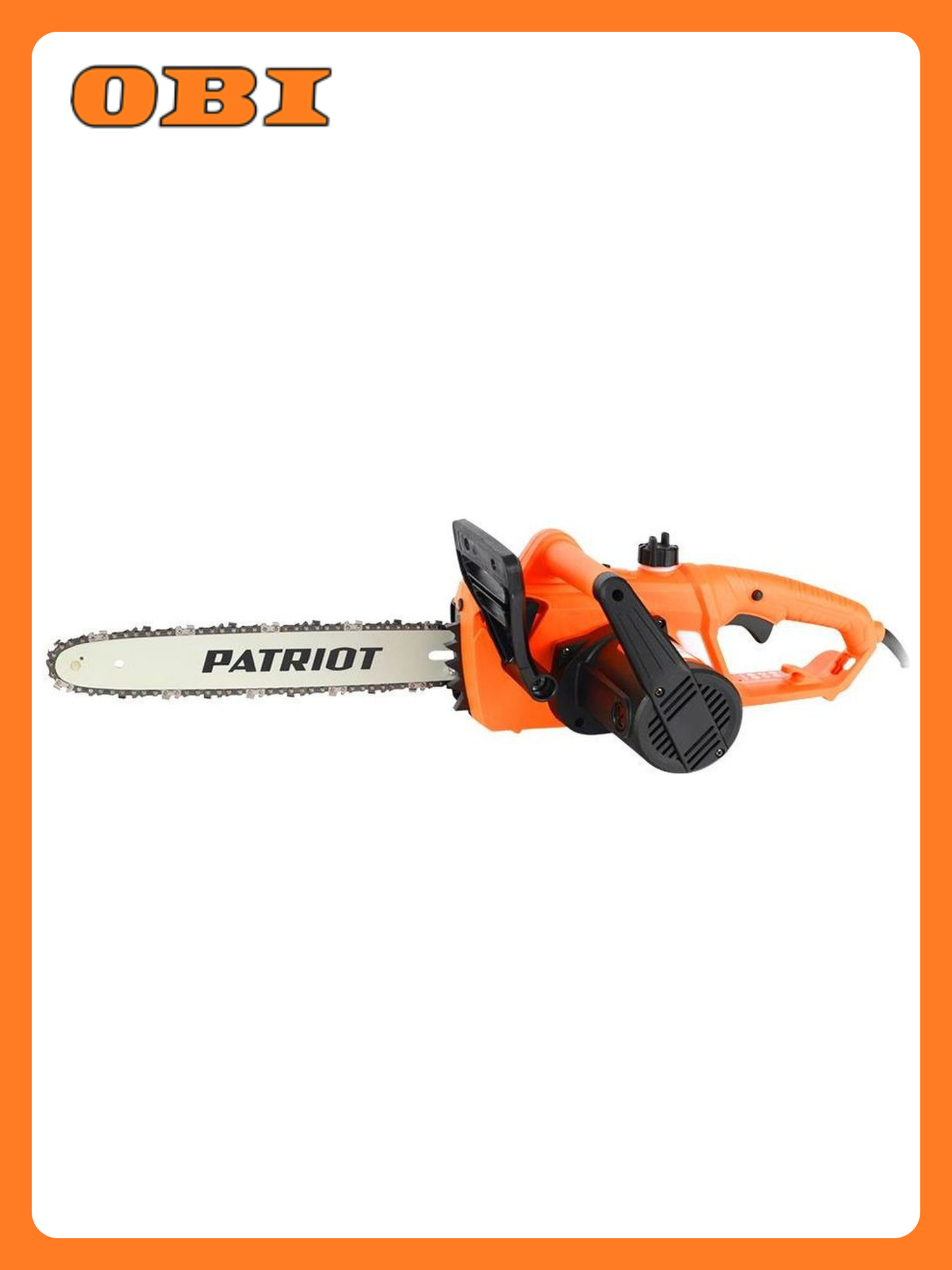Электропила PATRIOT ESP1814 1800Вт автоматическая смазка цепи оранжевая