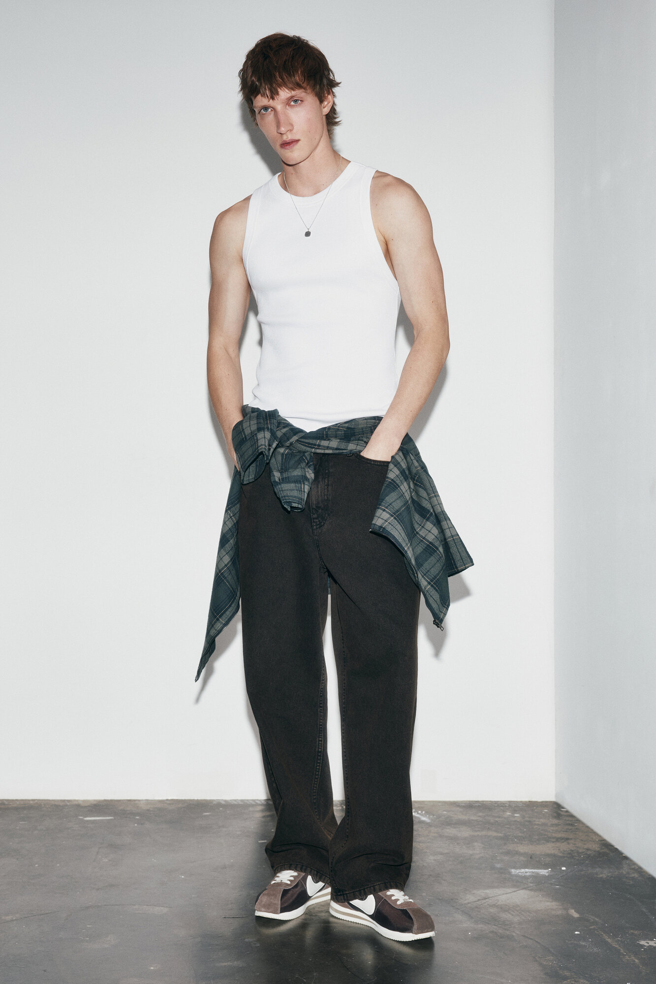 Майка Befree Man Casual, размер L, белый — фото 1