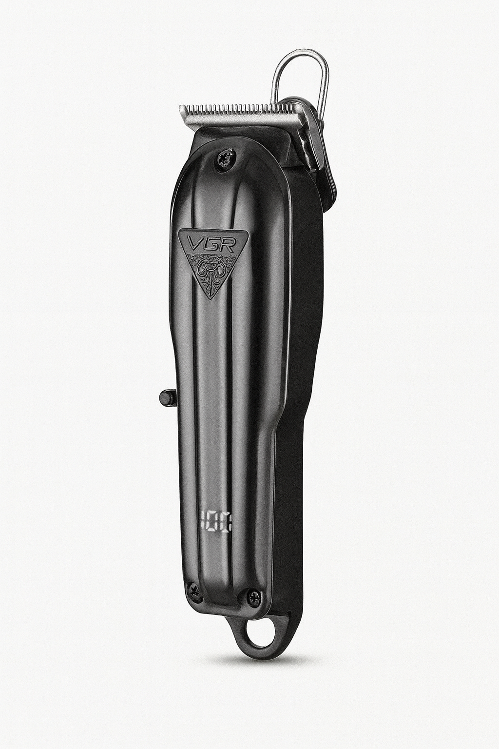 Профессиональный триммер для волос VGR V-982 — зарядка через USB, светодиодный дисплей, мощный мотор