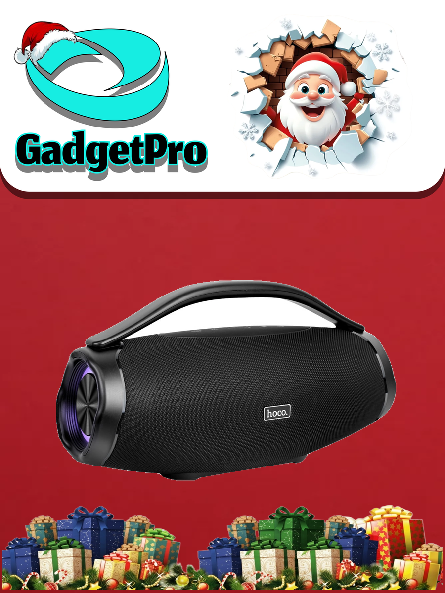 Портативная акустика HOCO DS48: компактная колонка с Bluetooth, современный дизайн