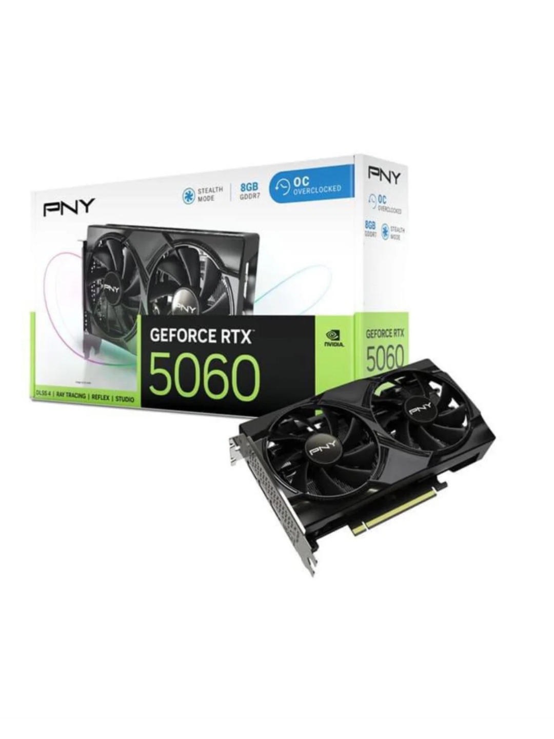 PNY - 8GB GeForce RTX5060 GDDR7 128bit HDMI DP (VCG50608DFXP81)