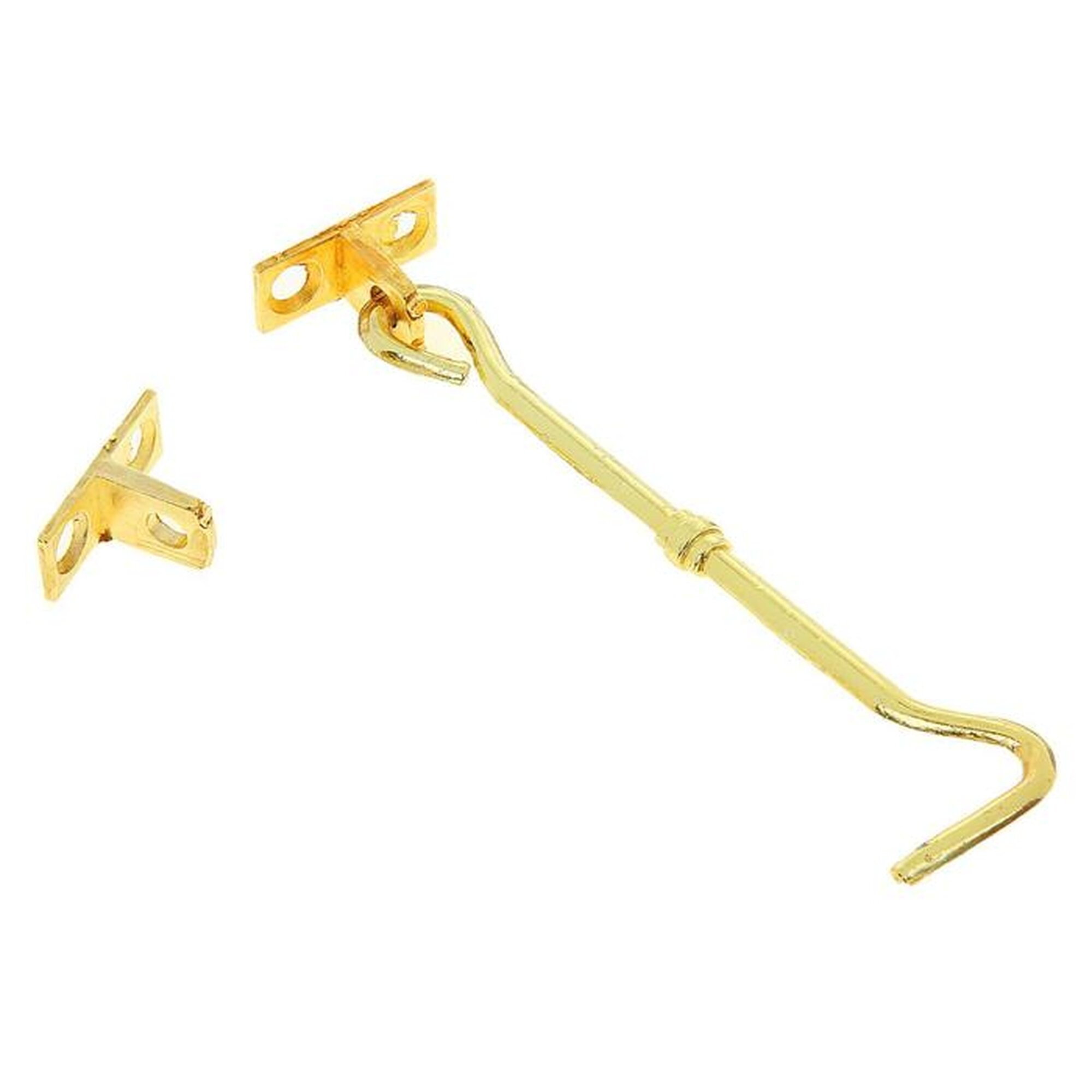 Крючок ветровой тундра (мод.107-2), металл, 1 штука, цвет золотистый