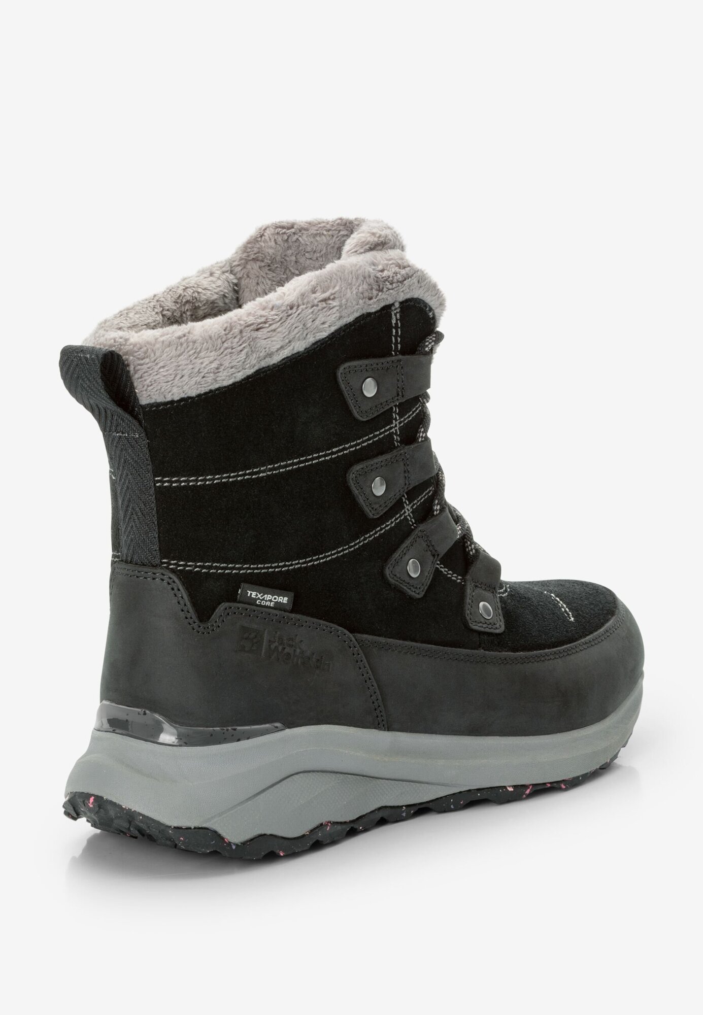 Ботинки Jack Wolfskin Dromoventure Tex High W, размер 5.5, чёрный — фото 1