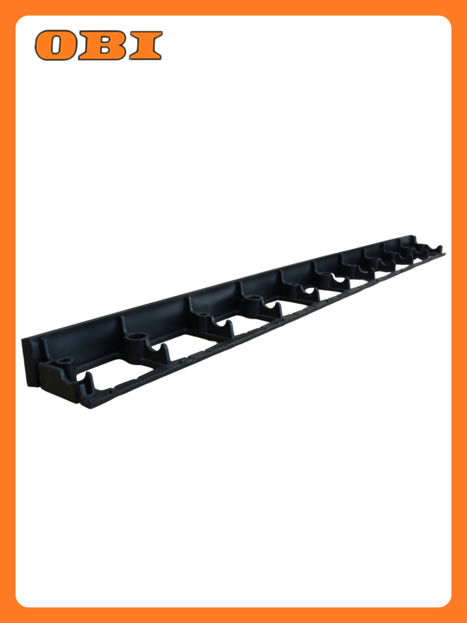 Бордюр ландшафтный Standartpark черный 1х008х0045 м