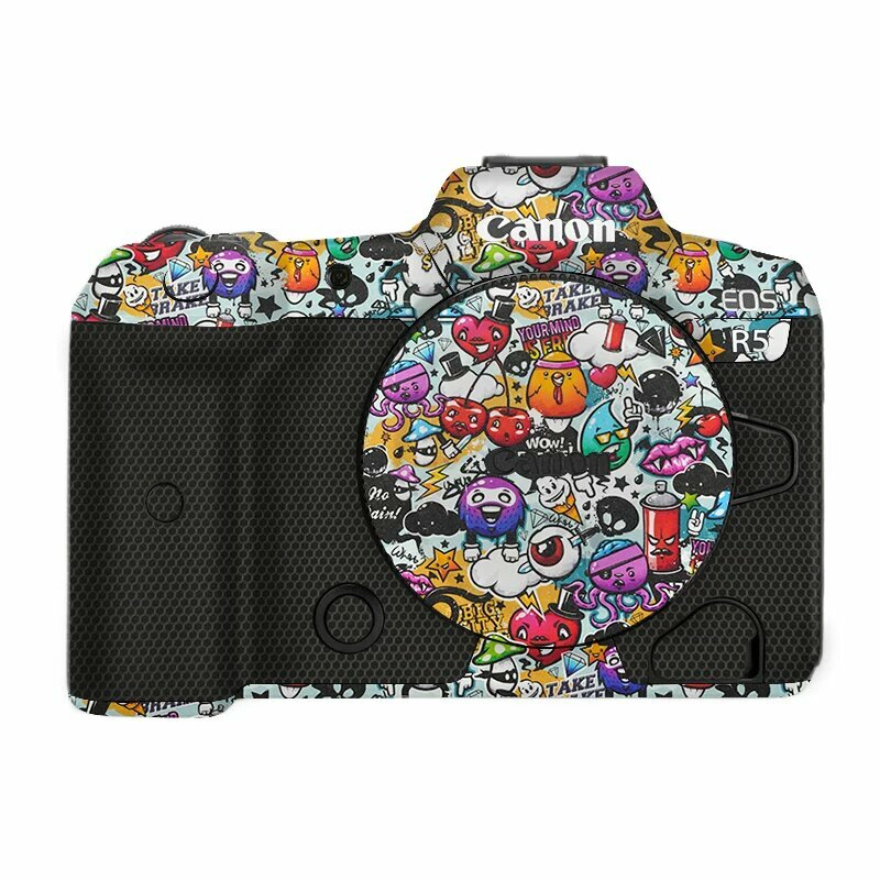 Защитная пленка для камеры Canon R5 с уникальным элементом узора - творческий дизайн, защитная наклейка для экранов