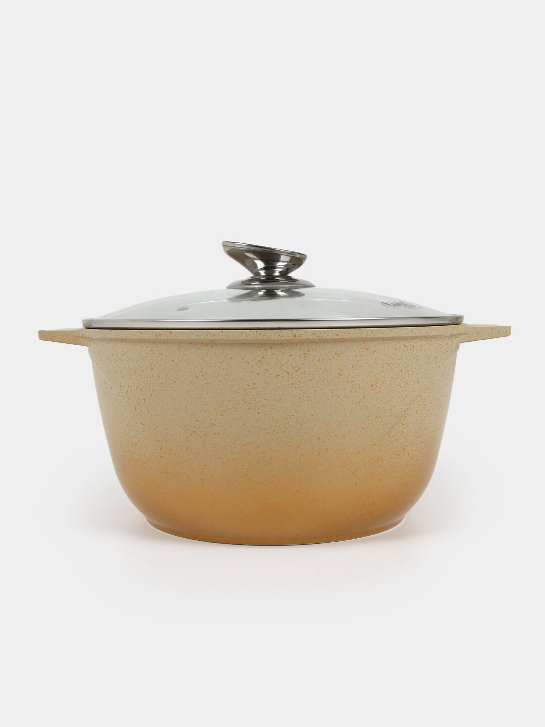 Кастрюля Антипригарная из гранита, c крышкой O.M.S 15022 (+индукция) 20 sm