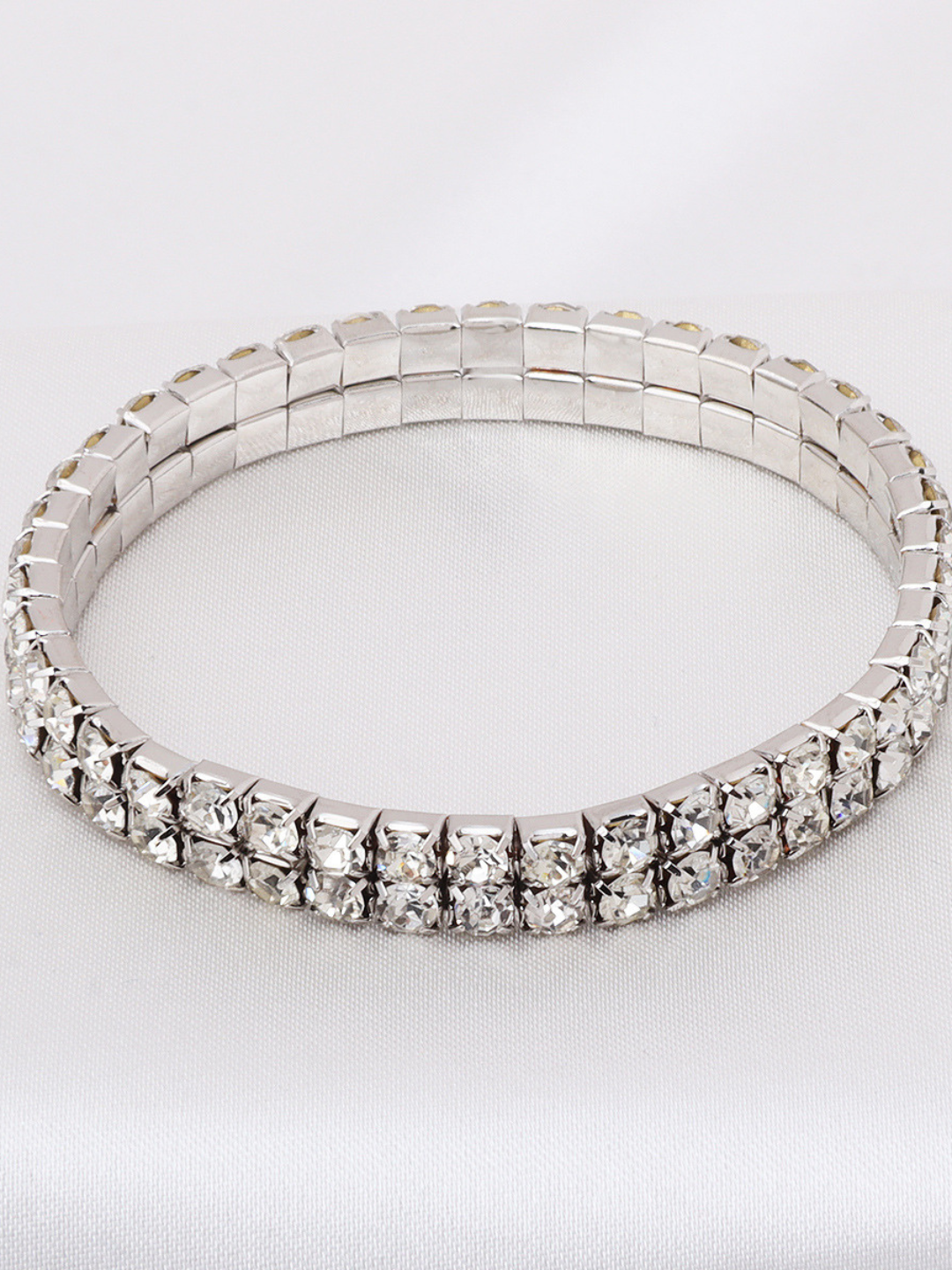 Наручные часы, серебристый, белый — фото 1