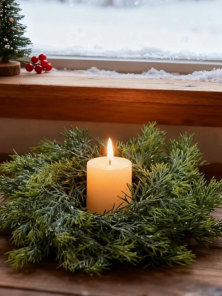 Венок диаметр 29 см, 1 шт