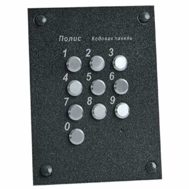 Панель кодовая врезная Полис-52 — фото 1