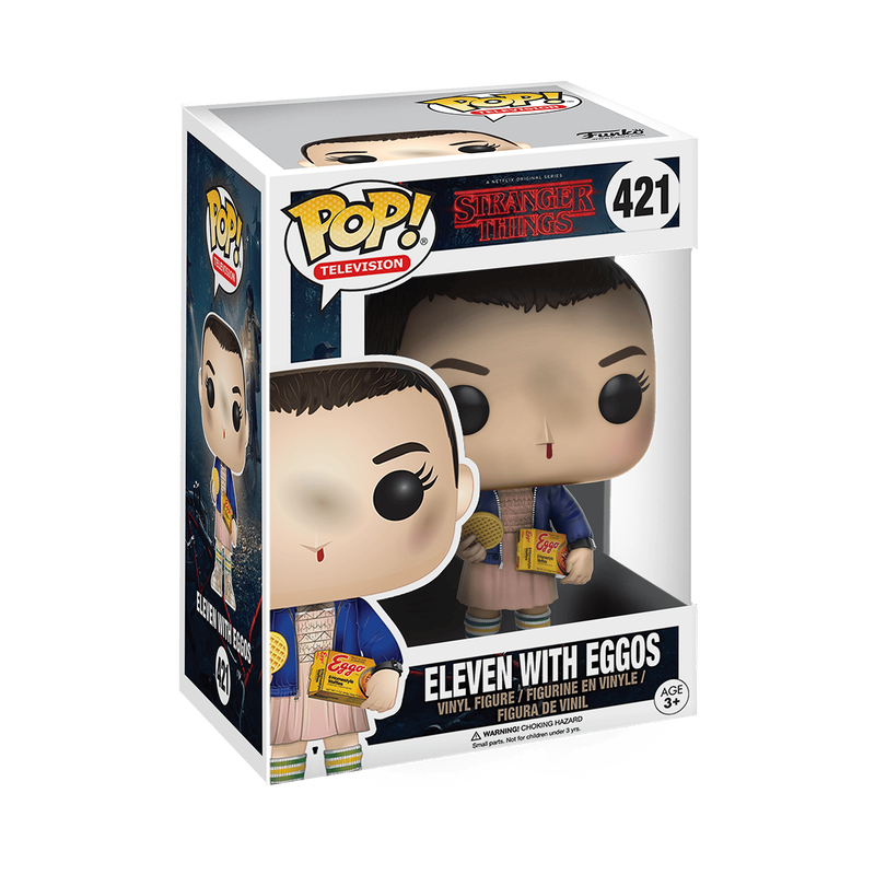 Фигурка Funko POP! Television: Stranger Things - Eleven with Eggos 13318 (421) «Очень странные дела» - Одиннадцать