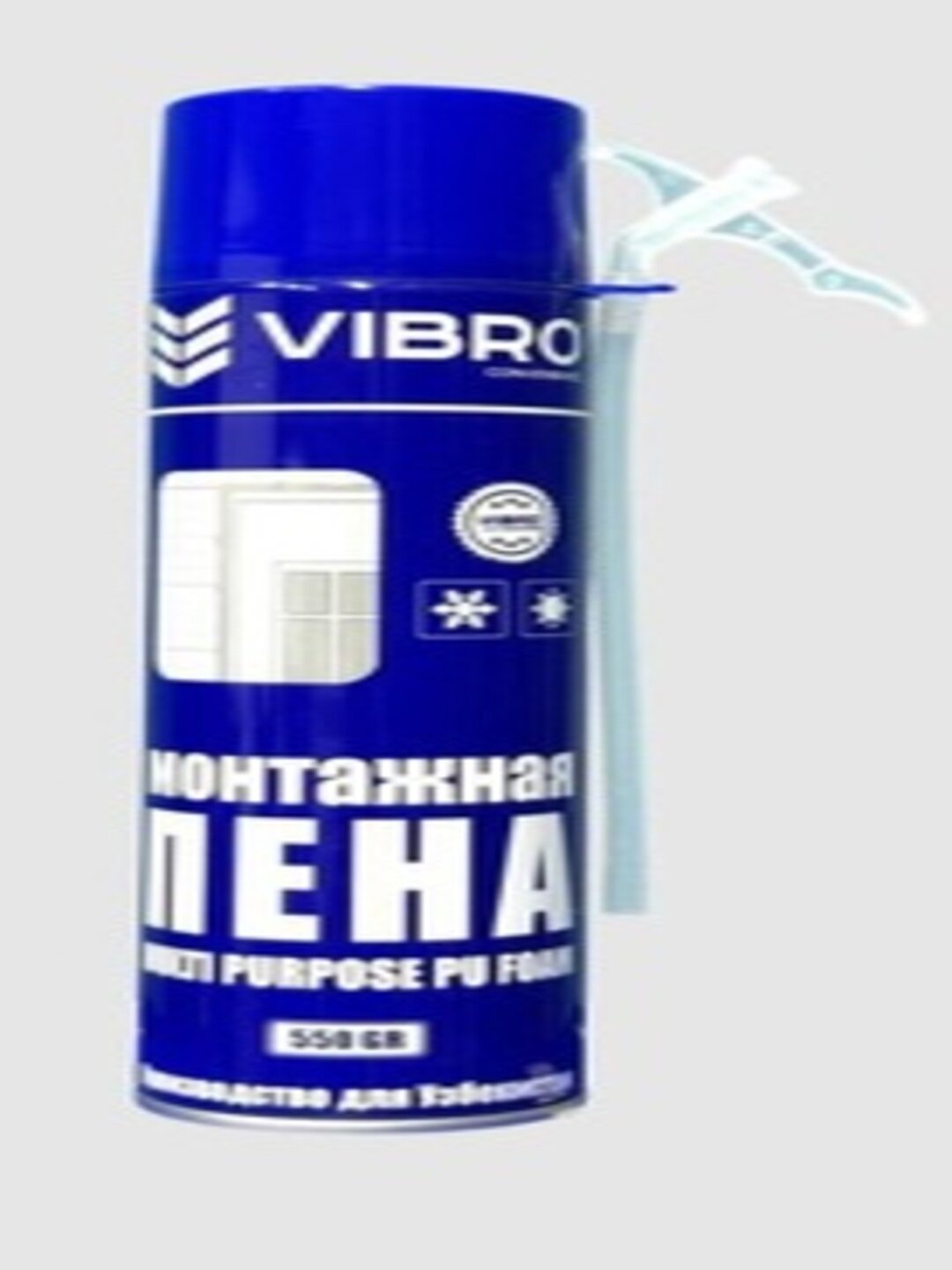 Пена монтажная Savdo "Vibro", для резьбовых соединений, 700 мл, 1 шт Vibro Пена Калпачок 300 гр — фото 1