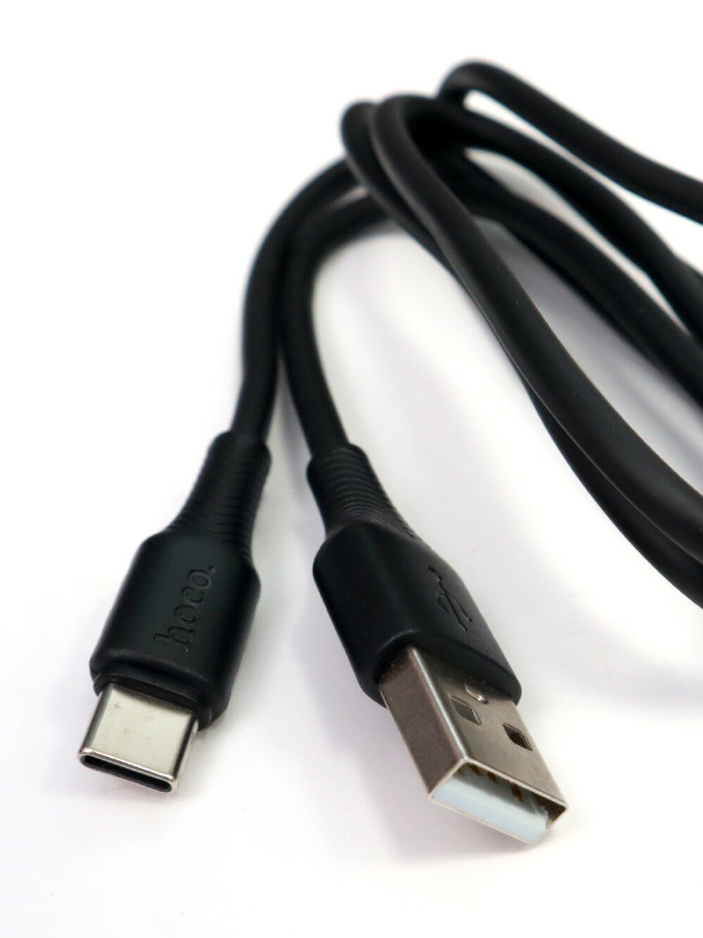 Кабель USB - Type-C (Am-Cm) Hoco X120, 3A, 1 м, цвет: чёрный — фото 1