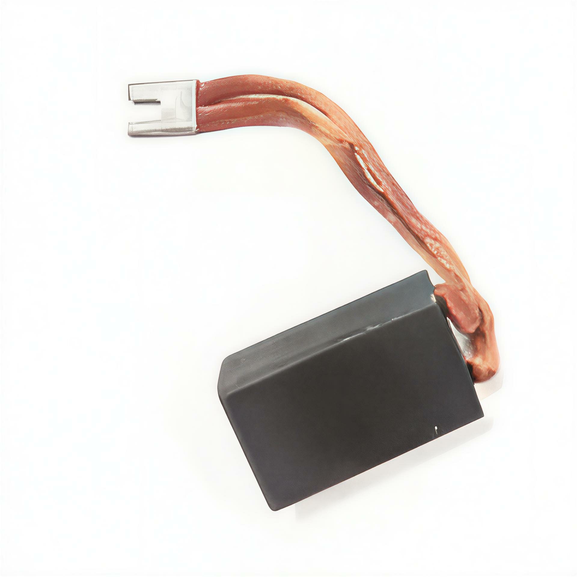 Электрощетка , электрографитная, ЭГ14 25x40x64 мм К1-3 с двумя проводами