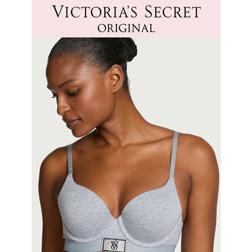 фото Бюстгальтер victoria's secret, 1 шт., размер 32b, серый