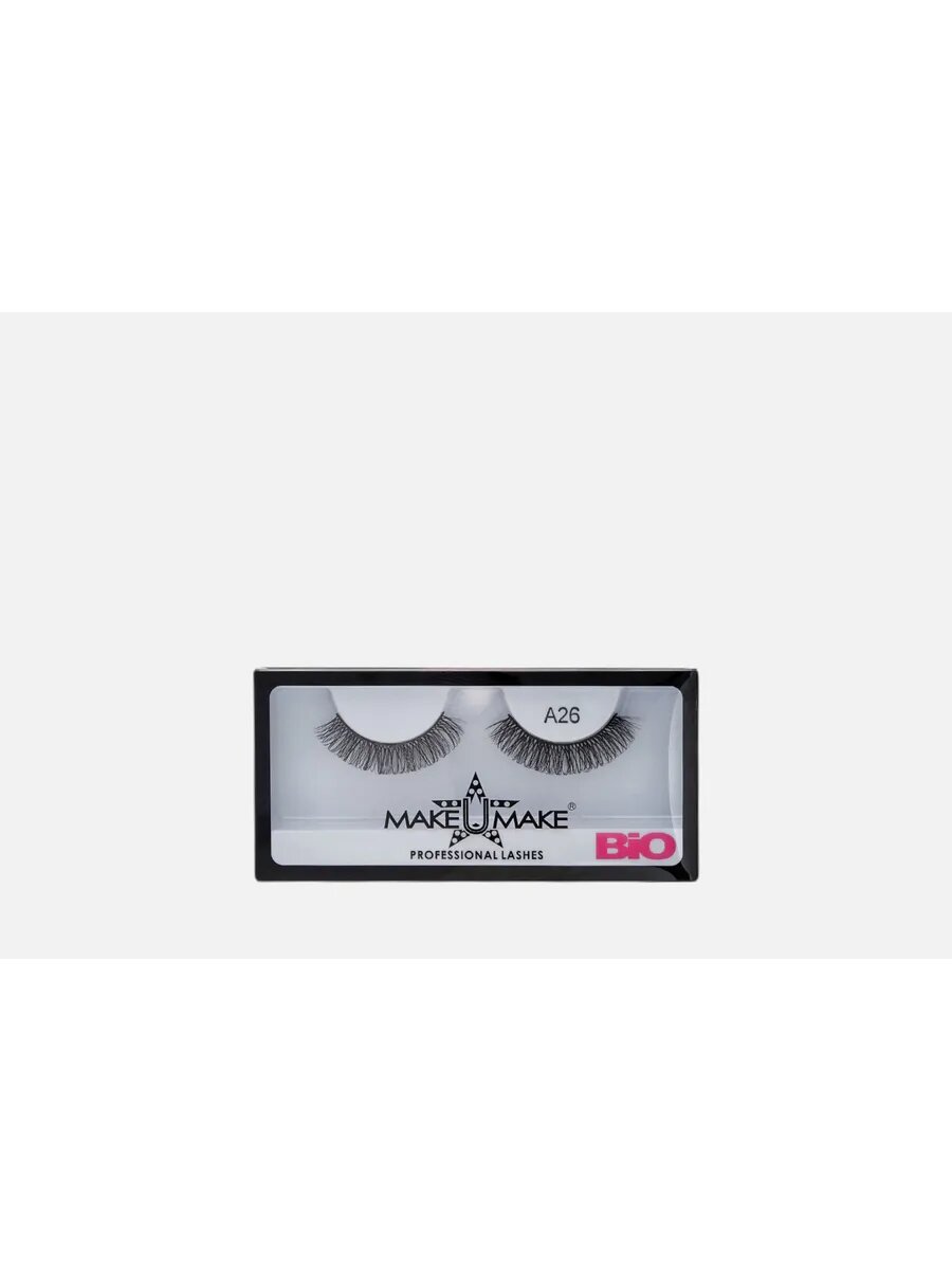 MAKE U MAKE Natural false eyelashes BIO 3D A26 Наклад