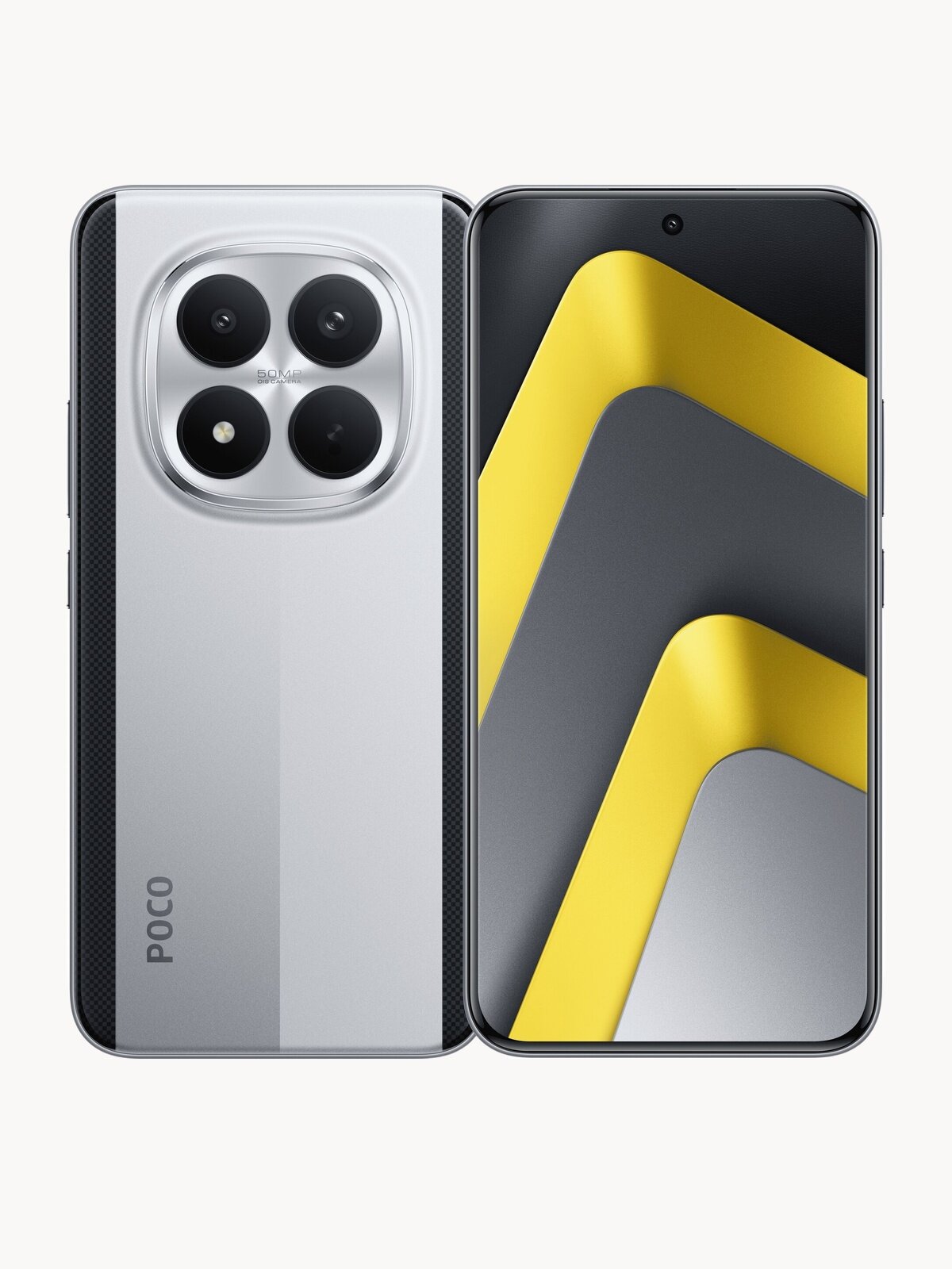 Смартфон POCO M8 Pro 5G 12GB+512GB Silver ростест 6,83" 120 Гц NFC