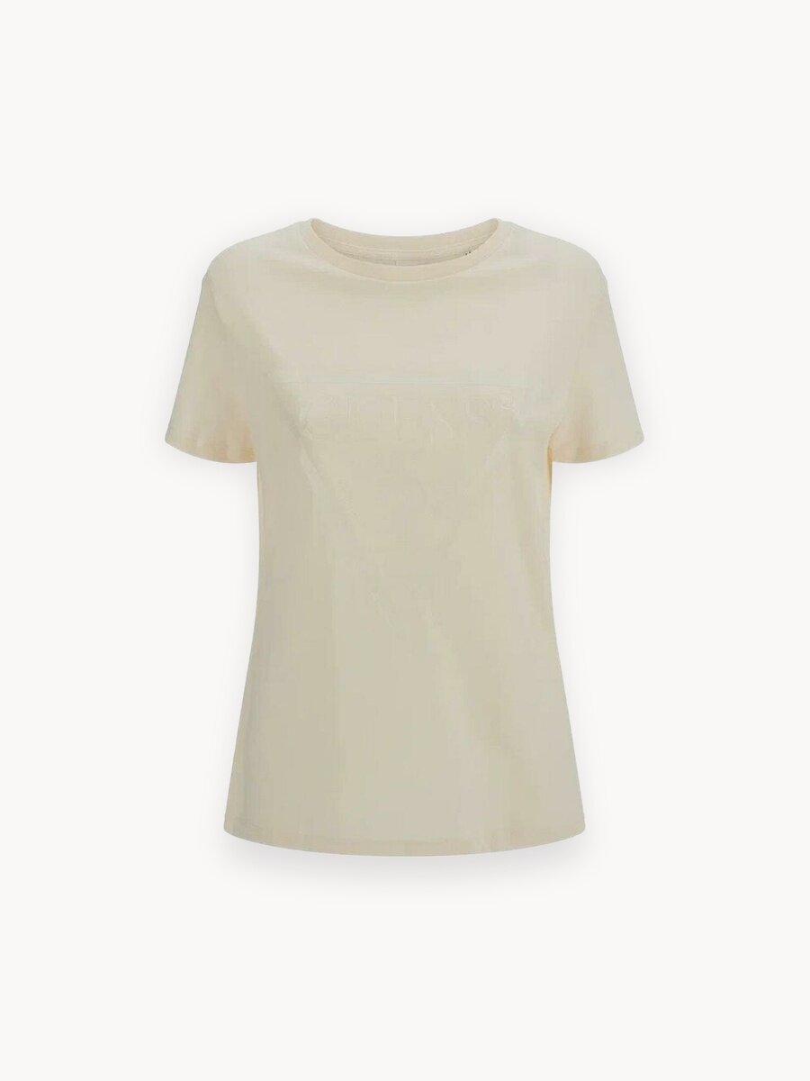 Футболка GUESS Adele SS CN Tee, размер S, белый