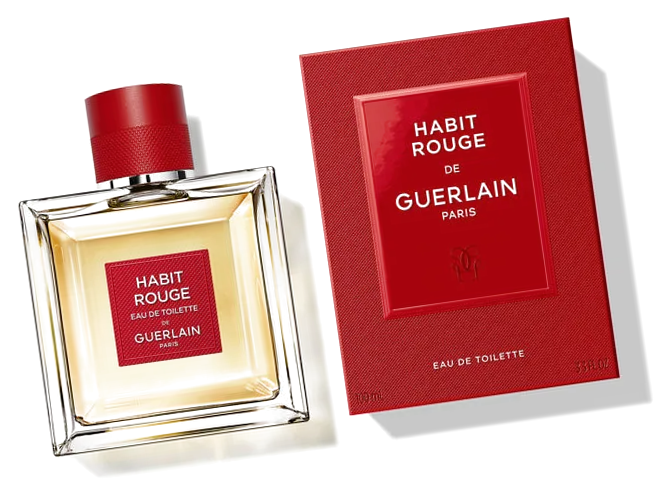 Туалетная вода для мужчин Guerlain Habit Rouge 100 мл / Герлен Хабит Руж Edt